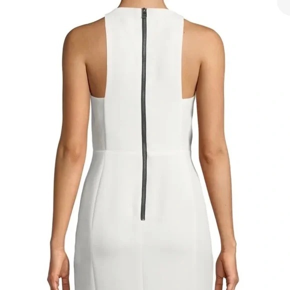 Rag & Bone Izzy Sleeveless Cutout Dress in White/Black size 2 - Picture 4 of 13